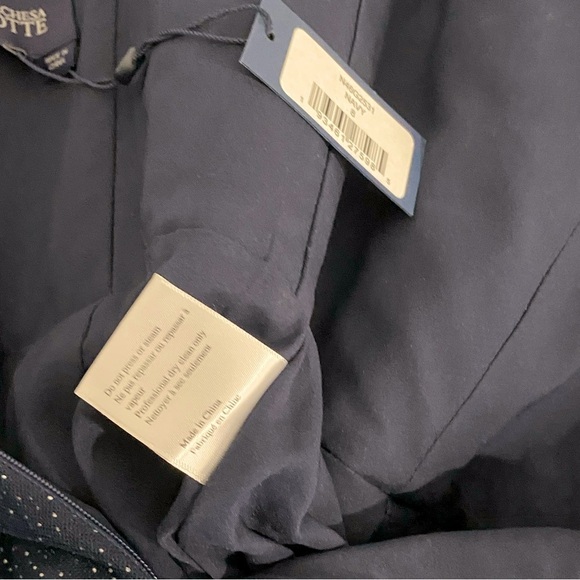 New Marchesa Strapless Appliqué Sequins Maxi Dress Gown Formal Prom Wedding - Picture 10 of 15